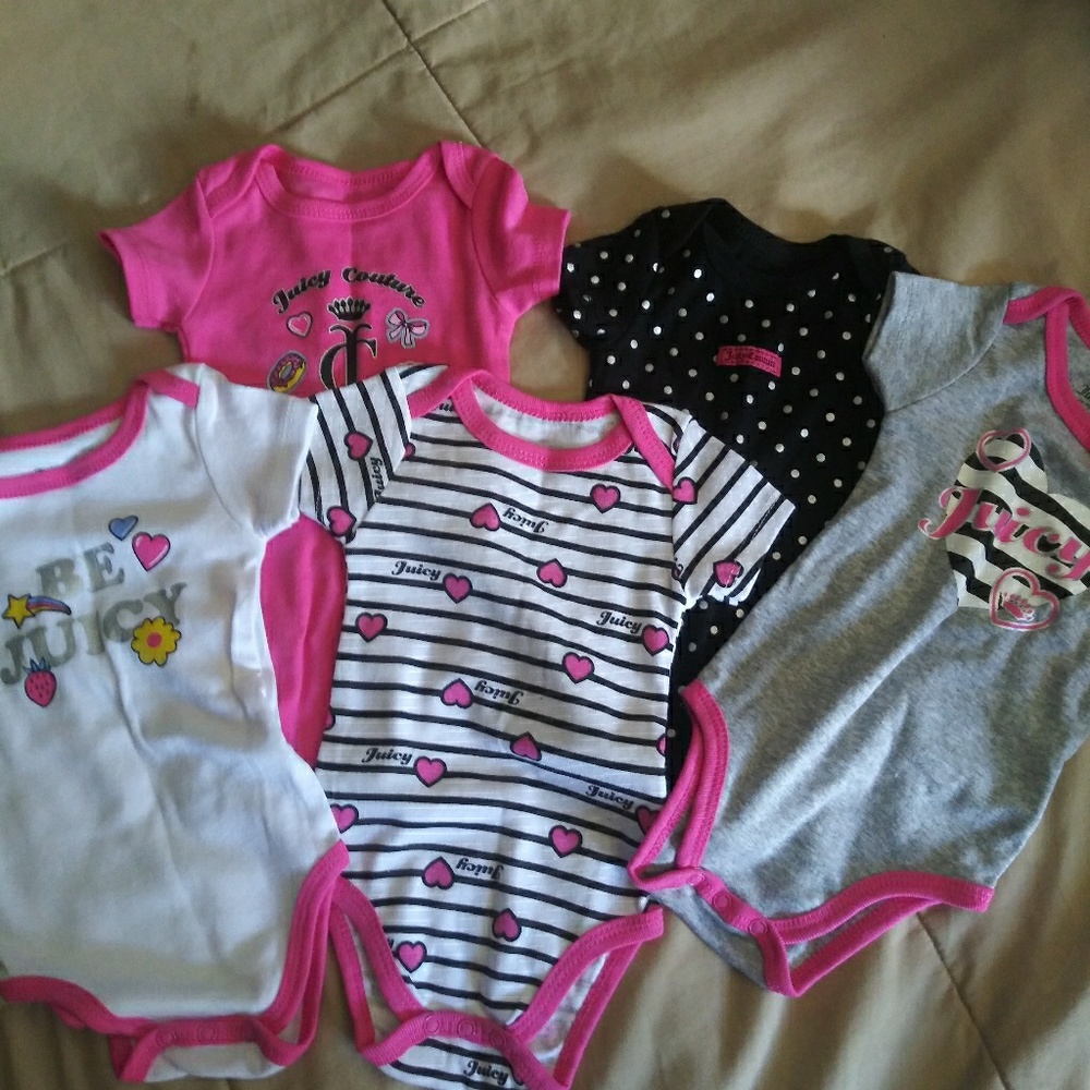 Juicy couture onesies